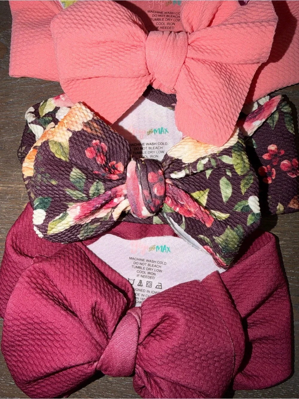Gigi and Max Headwrap Bows - 17 piece Big Bundle Lot